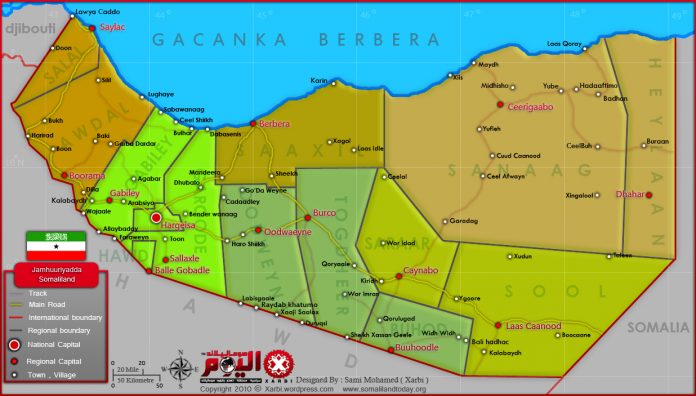 Somaliland Map