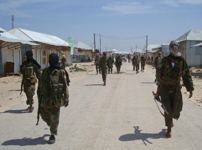 Al-Qaeda linked al-shabab recruits walk