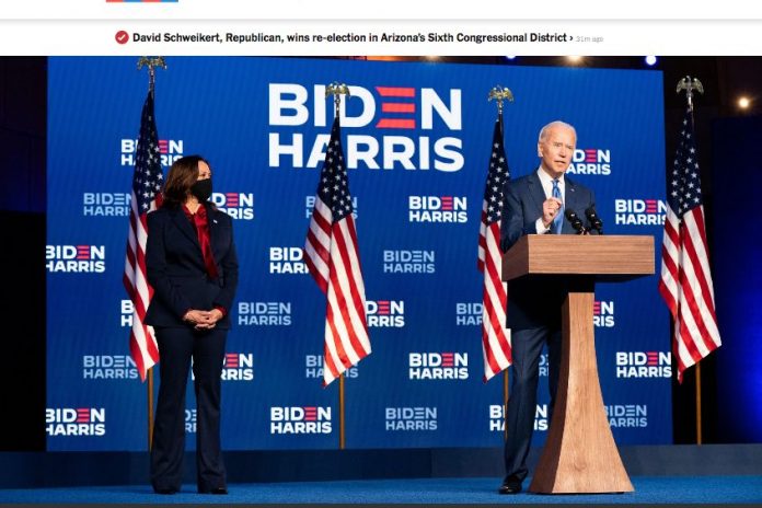 Biden Wins Presidency, Ending Four Tumultuous Years Under Trump
