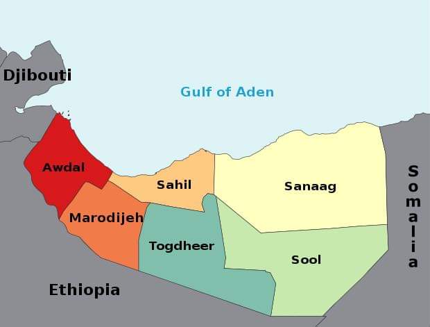 Somaliland P Map