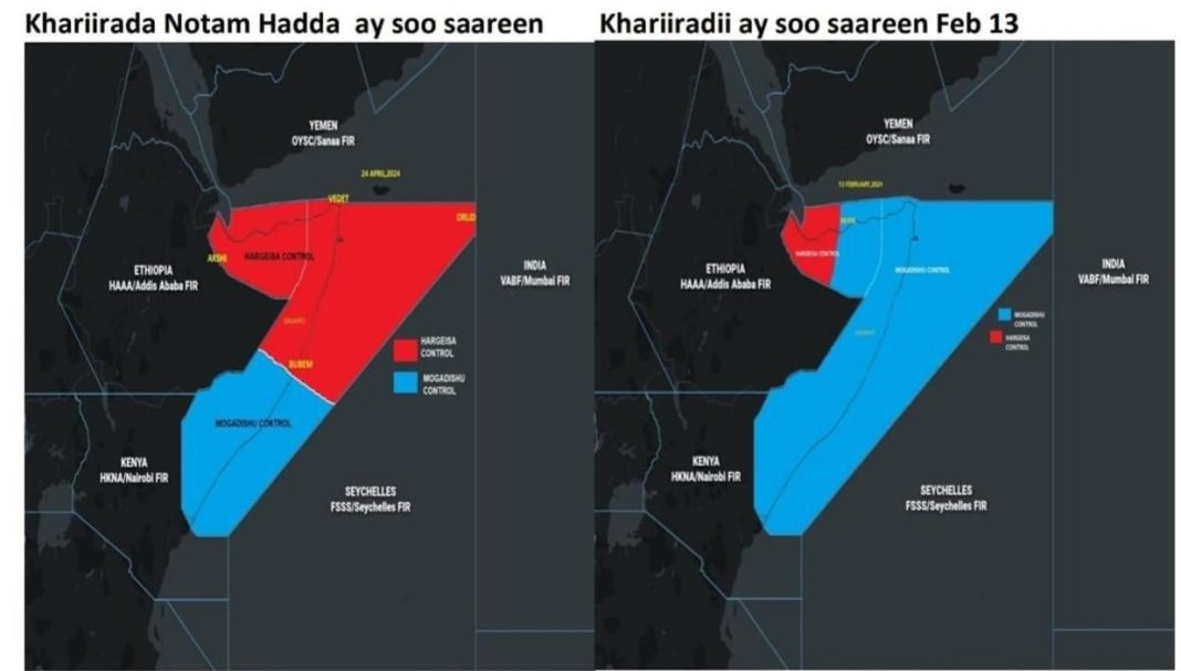 Somaliland/Somalia Airspace
