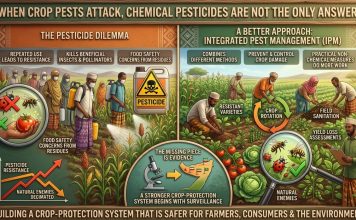 When Crop Pests Attack, Chemical Pesticides Are Not the Only Answer